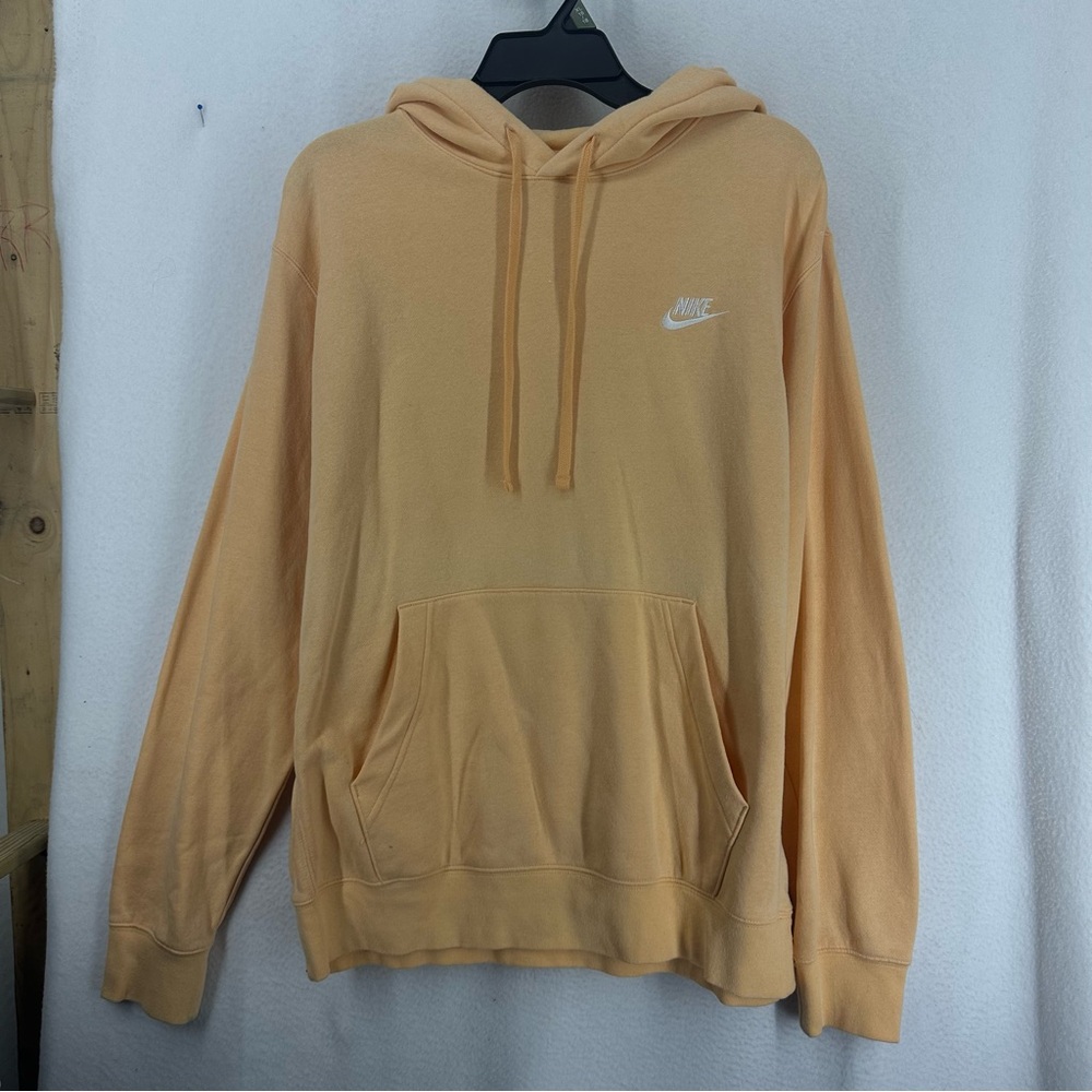 Nike‎ Pullover Hoodie Mens Medium Orange